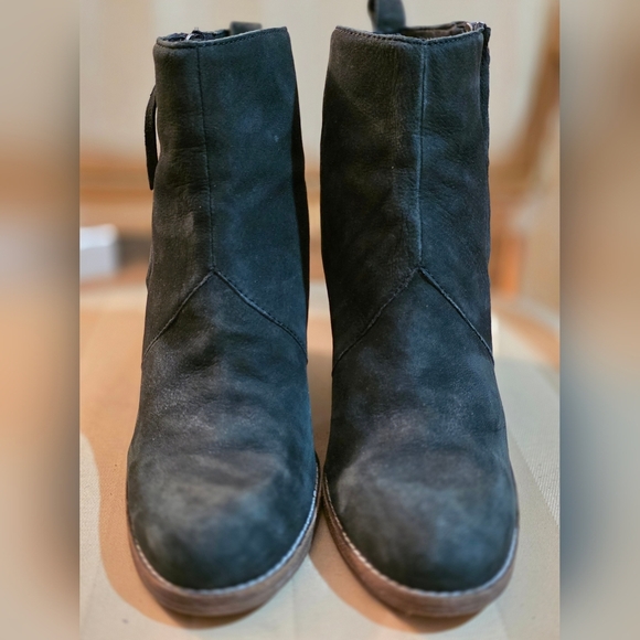 DOLCE VITA BLACK SUEDE LEATHER LADIES BOOTS SIZE 7.5 - Picture 2 of 5